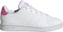 Adidas Sportswear Advantage sneakers wit roze Imitatieleer 36 2 3 - Thumbnail 1