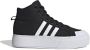 Adidas Sportswear Bravada 2.0 Platform Mid Schoenen Unisex Zwart - Thumbnail 1