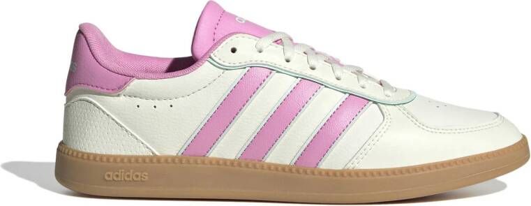 Adidas Breaknet Sleek meisjes sneakers wit roze 1 3 Uitneembare zool