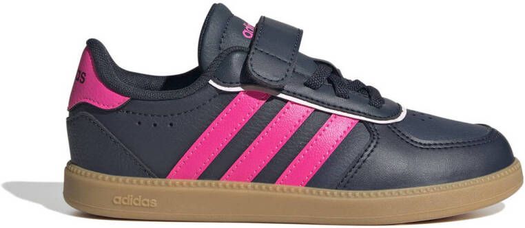 Adidas Sportswear Breaknet Sleek sneakers zwart fuchsia