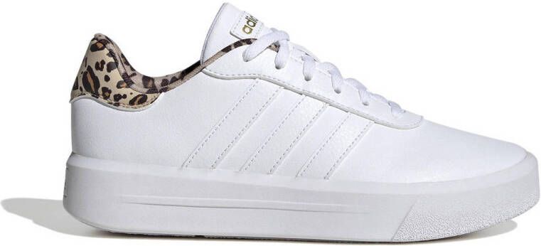 Adidas Sportswear Court Platform 2.0 sneakers wit panterprint