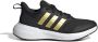 Adidas Sportswear Fortarun 2.0 Cloudfoam Sport Running Veterschoenen Kinderen Zwart - Thumbnail 1