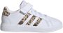 Adidas Sportswear Grand Court 2.0 EL sneakers wit camel bruin Jongens Meisjes Imitatieleer 35 1 2 - Thumbnail 1