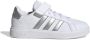 Adidas Sportswear Grand Court 2.0 EL sneakers wit zilver Imitatieleer 36 2 3 - Thumbnail 1