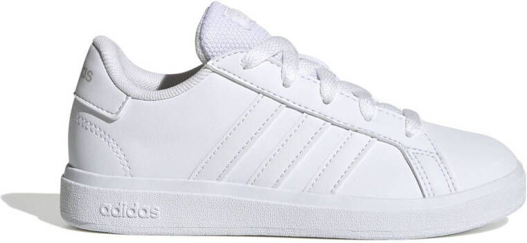 Adidas Sportswear Grand Court 2.0 sneakers wit lichtgrijs Imitatieleer 36 2 3