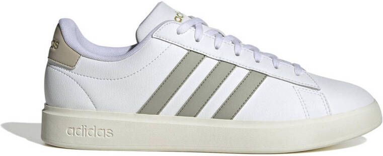 adidas Sportswear Grand Court 2.0 sneakers wit beige