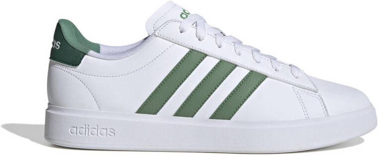 Adidas Sportswear Grand Court 2.0 sneakers wit groen