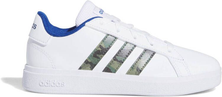 Adidas Sportswear Grand Court Lifestyle Tennisschoenen Kinderen Wit