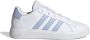 Adidas Sportswear Grand Court 2.0 sneakers wit lichtblauw roze Jongens Meisjes Imitatieleer 39 1 3 - Thumbnail 1
