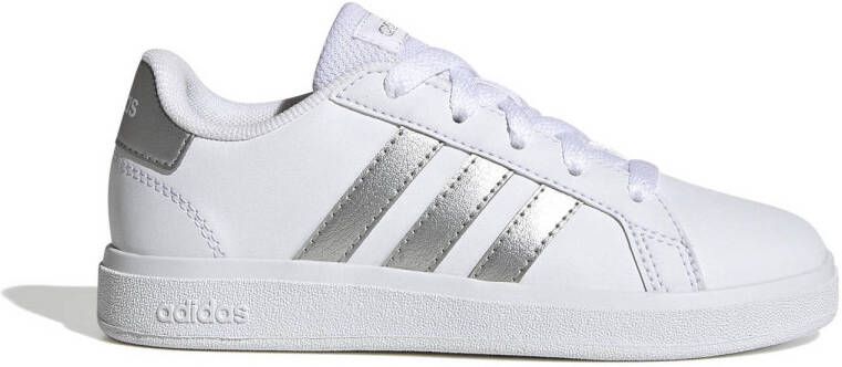 adidas Sportswear Grand Court 2.0 sneakers wit zilver