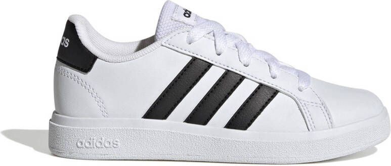 Adidas Sportswear Grand Court 2.0 sneakers wit zwart Imitatieleer 37 1 3