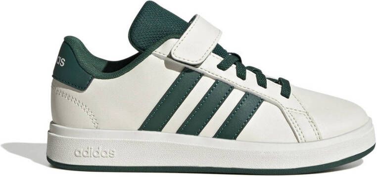 Adidas Sportswear Grand Court sneakers wit groen