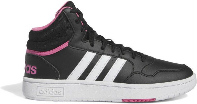 Adidas Sportswear Hoops 3.0 Mid Sneakers Zwart 1 3 Vrouw