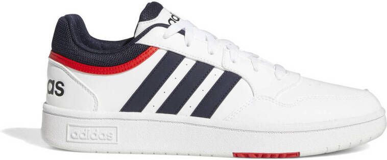 Adidas SPORTSWEAR Hoops 3.0 Sneakers Heren Ftwr White Legend Ink Vivid Red