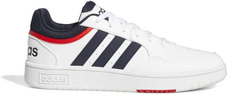 Adidas SPORTSWEAR Hoops 3.0 Sneakers Ftwr White Legend Ink Vivid Red Heren