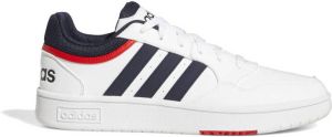 Adidas Sportswear Hoops 3.0 Sneakers Ftwr White Legend Ink Vivid Red Heren