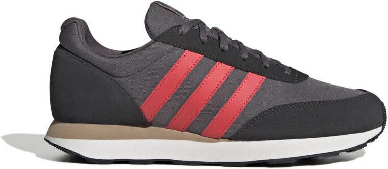 Adidas Sportswear Run 60s 3.0 sneakers grijs rood antraciet