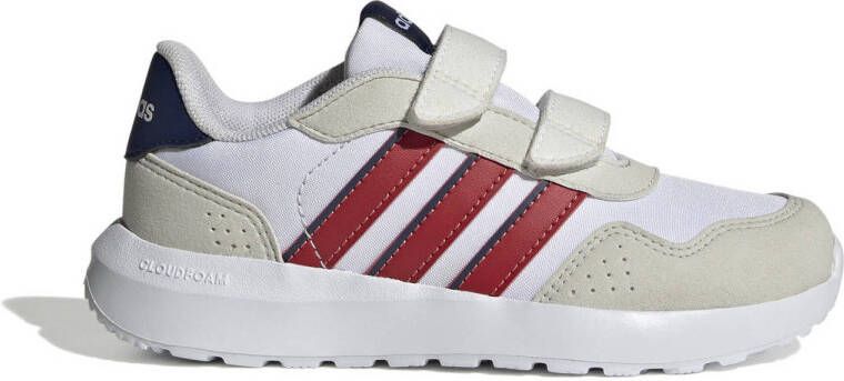 Adidas Sportswear Run 60s sneakers wit beige rood Mesh 35