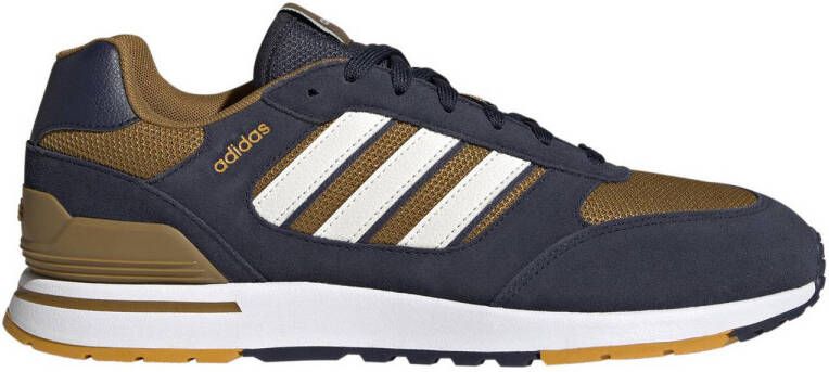 adidas Sportswear Run 80s sneakers bruin donkerblauw