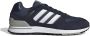 Adidas Run 80s Heren Retro Sneakers Schoenen Sportschoenen Navy-Blauw GV7303 - Thumbnail 1