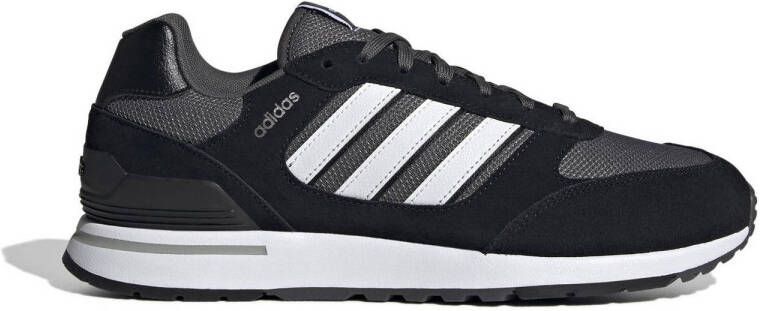 Adidas Tijdloze Sneakers met Hoge Grip Rubberen Zool Black Heren