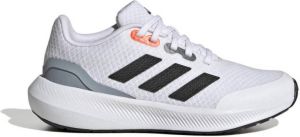 Adidas Sportswear Runfalcon 3.0 hardloopschoenen wit zwart grijs kids