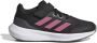 Adidas Sportswear Runfalcon 3.0 hardloopschoenen zwart fuchsia grijs Jongens Meisjes Mesh 36 2 3 Sneakers - Thumbnail 1