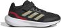Adidas Sportswear Runfalcon 3.0 hardloopschoenen zwart goudkleurig rood Jongens Meisjes Mesh 36 2 3 Sneakers - Thumbnail 1