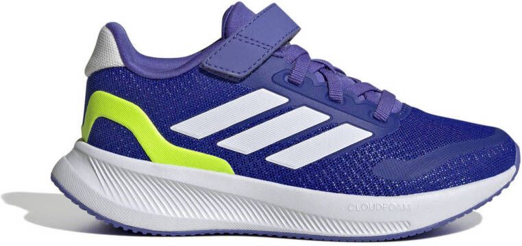 Adidas Sportswear Runfalcon 5 sneakers kobaltblauw wit geel Mesh 28