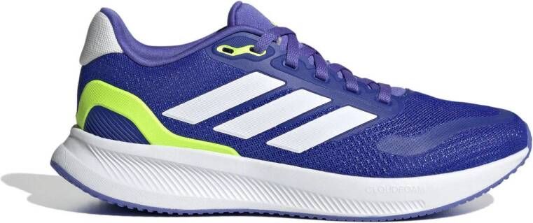 Adidas Sportswear Runfalcon 5 sneakers kobaltblauw wit geel Mesh 37 1 3