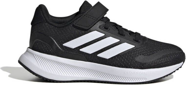 Adidas Sportswear Runfalcon 5 sneakers zwart wit Mesh Meerkleurig 30
