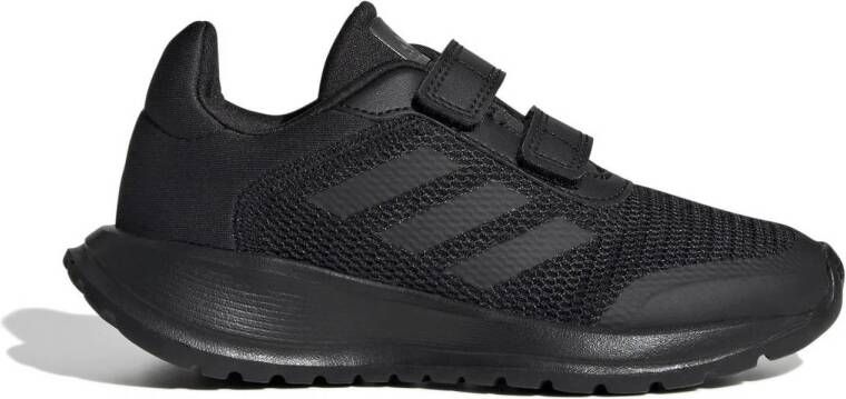 Adidas Sportswear Tensaur Run 2.0 sneakers zwart antraciet Jongens Meisjes Mesh 38 2 3