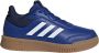 Adidas Sportswear Tensaur sneakers donkerblauw wit lichtblauw Imitatieleer 37 1 3 - Thumbnail 1