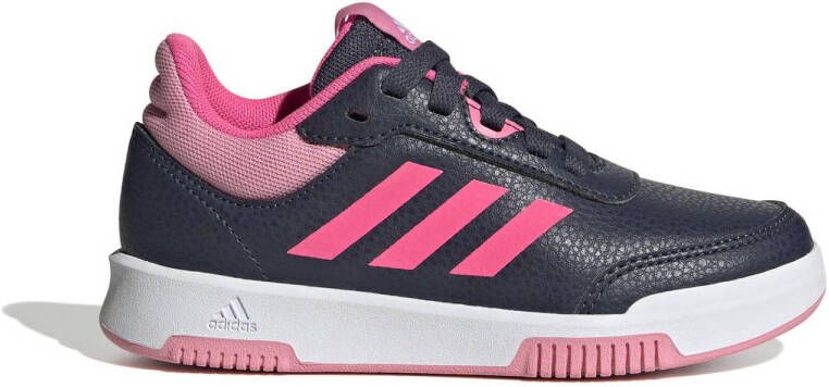 Adidas Sportswear Tensaur Sport 2.0 sneakers donkerblauw roze oudroze Jongens Meisjes Imitatieleer 39 1 3