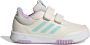 Adidas Sportswear Tensaur Sport 2.0 sneakers ecru lila lichtblauw Jongens Meisjes Imitatieleer 35 1 2 - Thumbnail 1