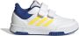 Adidas Sportswear Tensaur Sport 2.0 sneakers wit donkerblauw geel Imitatieleer 36 2 3 - Thumbnail 1