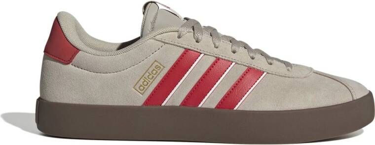 Adidas Sportswear VL Court 3.0 sneakers beige rood