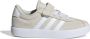 Adidas Sportswear VL Court 3.0 sneakers beige wit Jongens Meisjes Suede 28 - Thumbnail 1