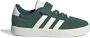 Adidas Sportswear VL Court 3.0 sneakers donkergroen wit Suede 28 - Thumbnail 1