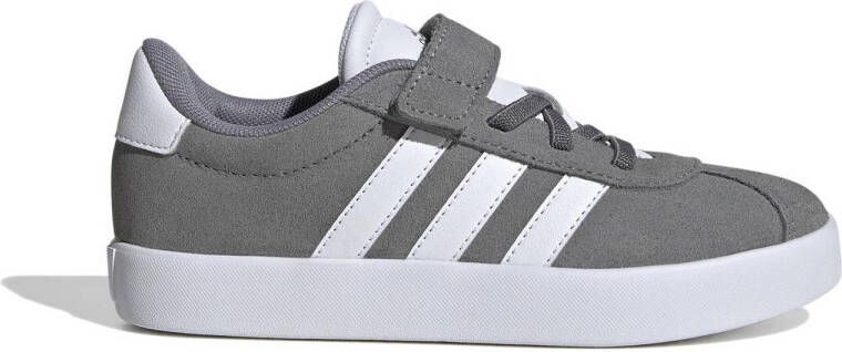 Adidas Sportswear VL Court 3.0 sneakers grijs wit Suede 34