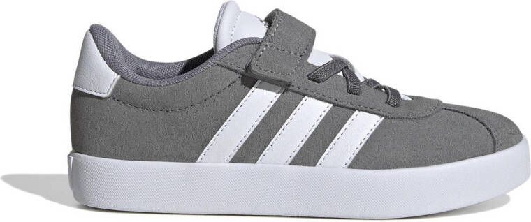Adidas Sportswear VL Court 3.0 sneakers grijs wit Suede 35