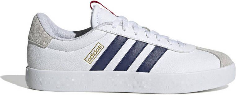 adidas Sportswear VL Court 3.0 sneakers wit donkerblauw beige