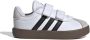 Adidas Sportswear VL Court 3.0 sneakers wit zwart beige Suede 25 - Thumbnail 1