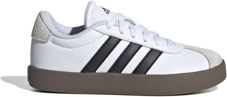 Adidas Sportswear VL Court 3.0 sneakers wit zwart beige Suede 36 2 3