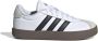 Adidas Sportswear VL Court 3.0 sneakers wit zwart beige Suede 37 1 3 - Thumbnail 1