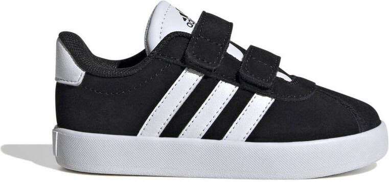 Adidas Sportswear VL Court 3.0 sneakers zwart wit Suede 21