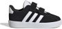 Adidas Sportswear VL Court 3.0 sneakers zwart wit Suede 21 - Thumbnail 1