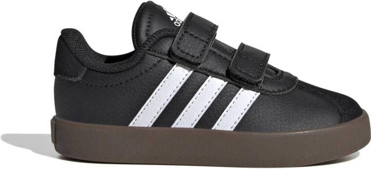 Adidas Sportswear VL Court 3.0 sneakers zwart wit Suede 27