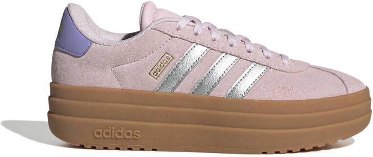 Adidas Vl Court Bold Unisex Schoenen Roze Maat: 36 2 3 Leer Foot Locker