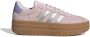 Adidas Vl Court Bold Unisex Schoenen Roze Maat: 37 1 3 Leer Foot Locker - Thumbnail 1